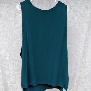 NWT Helmut Lang Back Slit Blouse Siphon